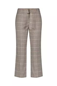 Брюки в клетку со съемным поясом Gerry Weber