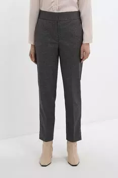 Брюки в клетку зауженного кроя OVS