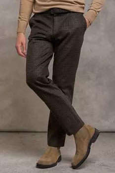 Брюки в мелкую клетку DTMD