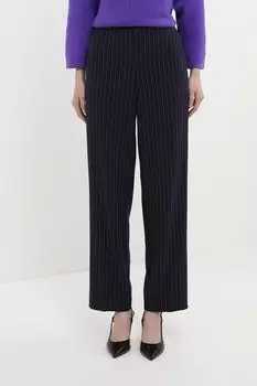 Брюки в полоску прямого кроя OVS