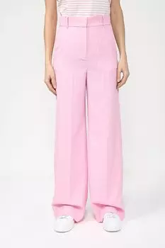 Брюки в полоску широкого кроя Emme Marella