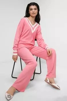 Брюки вязаные из вискозы BELUCCI