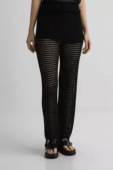 Брюки вязаные в сетку Rinascimento