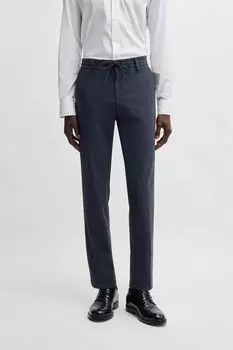 Брюки зауженного кроя на кулиске BOSS