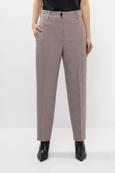 Брюки зауженного кроя с мелким принтом BOSS