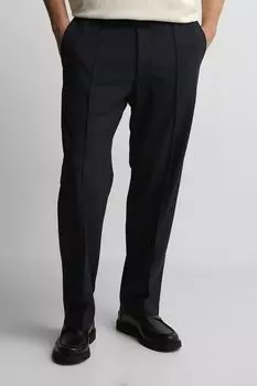 Брюки зауженного кроя со стрелками Cinque