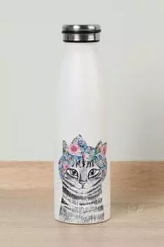Бутылка для воды с принтом Mikasa Cat Kitchen Craft