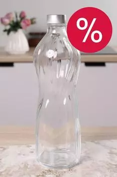 Бутылка с крышкой хрустальная Aqua Bormioli Rocco