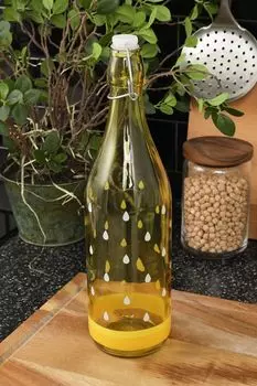 Бутылка с крышкой Lemon COINCASA