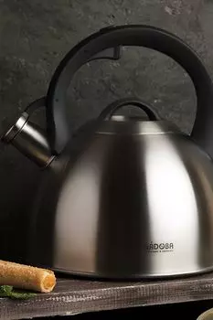 Чайник со свистком стальной Irma Nadoba