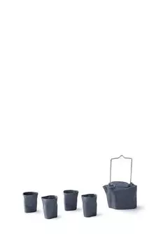 Чайный сервиз Bent из фарфора Cmielow