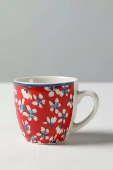 Чашка фарфоровая с принтом COINCASA