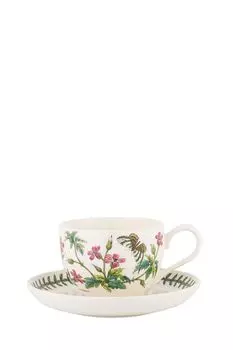 Чашка с блюдцем Ботанический сад Герань Portmeirion