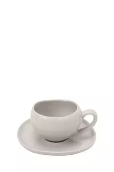 Чашка с блюдцем керамические Organica Easy Life