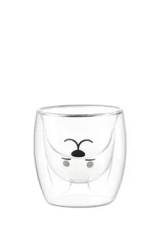 Чашка стеклянная с рисунком Dog 250 мл Smart Solutions