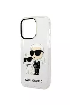 Чехол для iPhone 15 Pro Max Hard Glitter Karl Lagerfeld