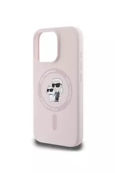 Чехол для iPhone 16 Pro с магнитами MagSafe Karl Lagerfeld