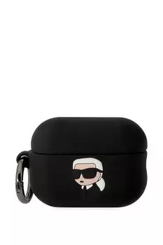 Чехол для наушников Airpods Pro 2 с кольцом-карабином Karl Lagerfeld