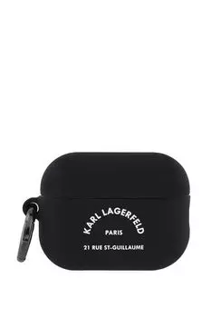 Чехол для наушников Airpods Pro 2 с кольцом-карабином Karl Lagerfeld