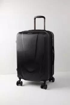 Чемодан на четырех колесах с расширением Eberhart