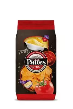 Чипсы Pattes со вкусом кетчупа Pattes
