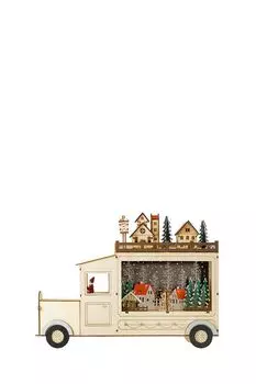 Декор новогодний с подсветкой Festive truck Tkano