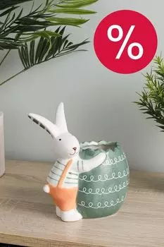 Декоративная фигурка керамическая Заяц Sendayan Eglo