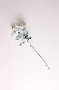 Декоративная ветка Амариллис магнолии Holiday Classics