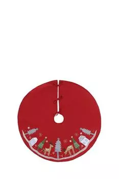 Декоративное покрытие для елки с принтом COINCASA