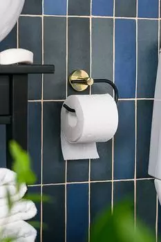 Держатель для туалетной бумаги открытый Oro Nero Moroshka