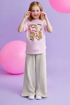 Брюки хлопковые свободного кроя GIOCO