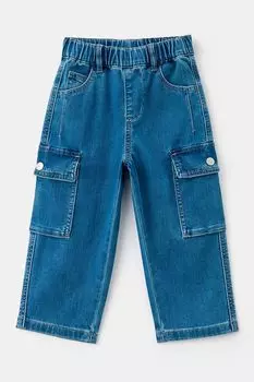 Джинсы на эластичном поясе с карманами Balabala
