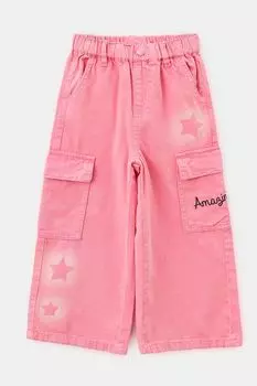 Джинсы на эластичном поясе с и принтом Balabala