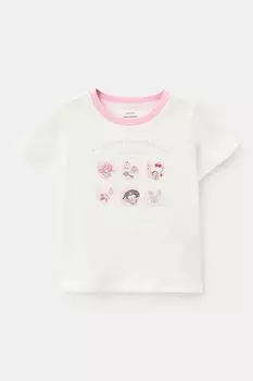 Футболка хлопковая с принтом Balabala