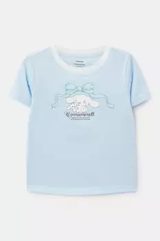 Футболка хлопковая с принтом Balabala