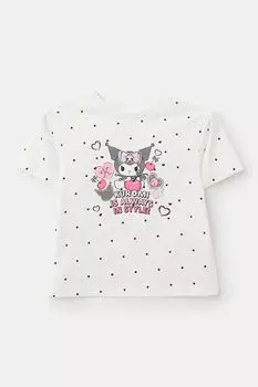 Футболка хлопковая с принтом Balabala