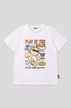 Футболка хлопковая с принтом GIOCO