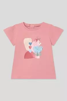 Футболка хлопковая с декором Mayoral