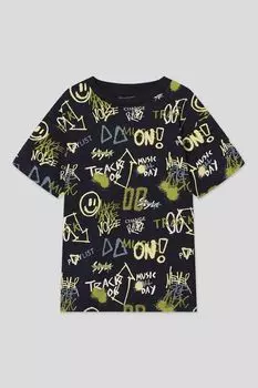 Футболка хлопковая с принтом Nukutavake