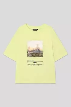 Футболка хлопковая с принтом Nukutavake