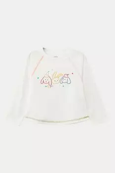 Лонгслив трикотажный с принтом Balabala