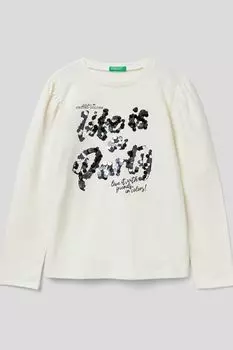 Дет. Футболка с длинным рукавом Benetton