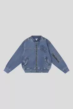 Куртка-бомбер джинсовая IDO