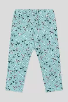 Легинсы хлопковые с принтом Mayoral