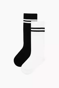 Набор из 2 пар хлопковых носков с принтом Balabala