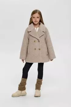 Дет. Пальто из искусственного меха Choupette