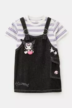 Сарафан джинсовый с аппликацией Balabala