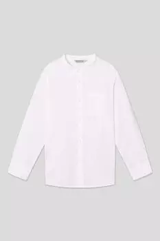 Рубашка хлопковая с воротником стойкой Nukutavake