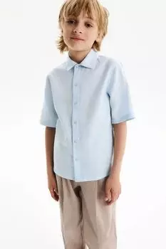 Рубашка льняная с коротким рукавом Silver Spoon Ceremony