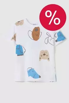 Дет. Рубашка трикотажная Fagottino